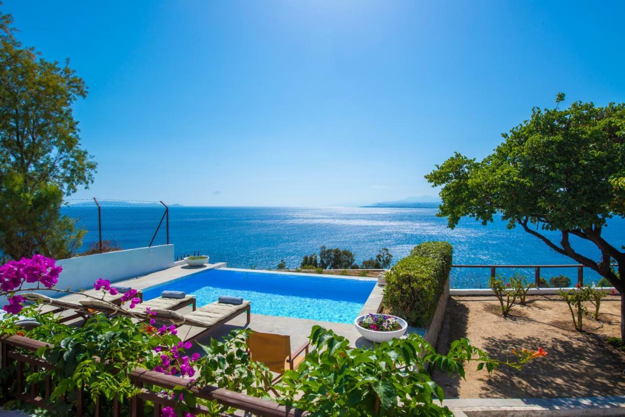 Palaiokastro  Helidoni Hill Seaview Family Villa מראה חיצוני תמונה
